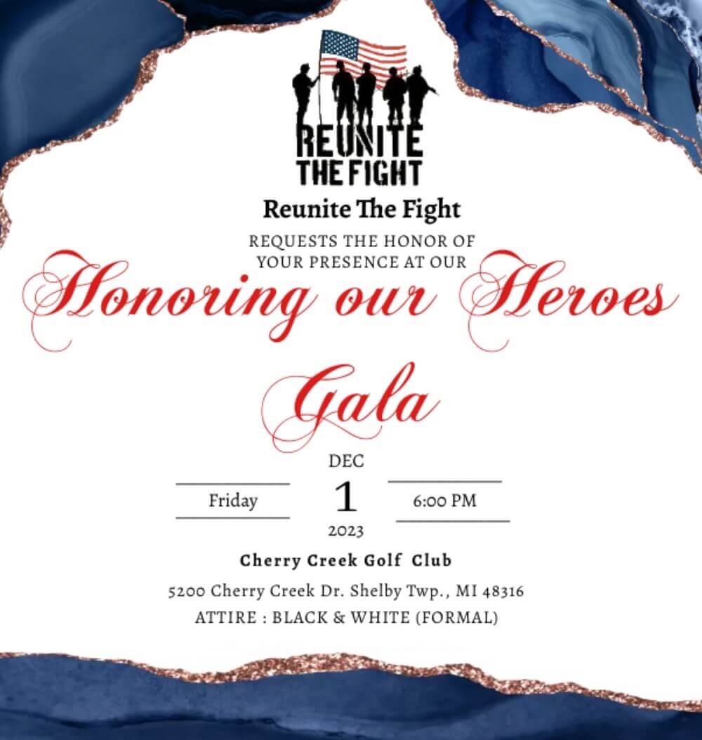 Reunite the Fight Honoring our Heroes Gala
