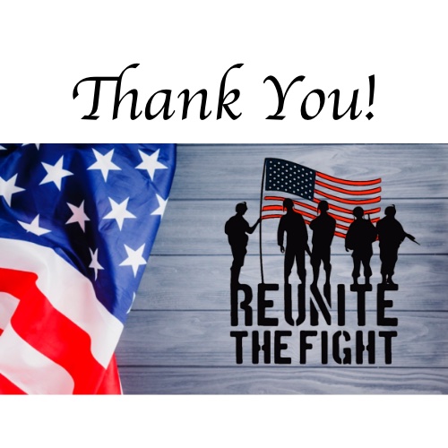 Thank you for supporting Reunite the Fight!