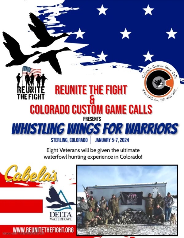 Whistling Wings for Warriors CO | Reunite The Fight - helping US military veterans since 2017